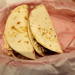 Veggie bean taco