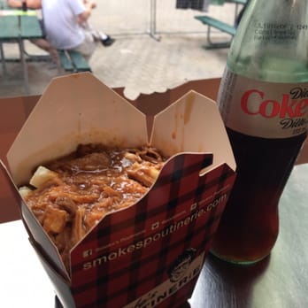 Smoke's Poutinerie - Prime steak with pull pork on top - Fast Food Near Me - Winnipeg, Manitoba