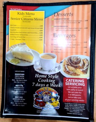 Menu photo 7 Freeway Cafe West Tulsa, OK Menu photo 7 Freeway Cafe West Tulsa, OK