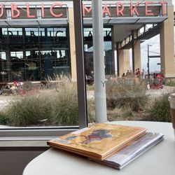 Johnson County Library - Lenexa City Center - Love this high-backed chair to relax and read in!