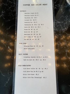 Menu photo 8 The Great Commoner Dearborn, MI