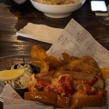 Pepper's Landing - Lobster sandwich with buttwr - Seafood Near Me - Brunswick, Maine Pepper's Landing - Lobster sandwich with buttwr - Seafood Near Me - Brunswick, Maine