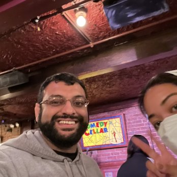 Comedy Cellar - No mask requirements, but I thought it was wise since I'm pregnant - Comedy Clubs Near Me - New York, New York Comedy Cellar - No mask requirements, but I thought it was wise since I'm pregnant - Comedy Clubs Near Me - New York, New York