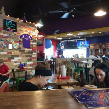 Fuzzy's Taco Shop - Sit at the bar inside or out 2/18/2017 - Tex-Mex Near Me - Orlando, Florida
