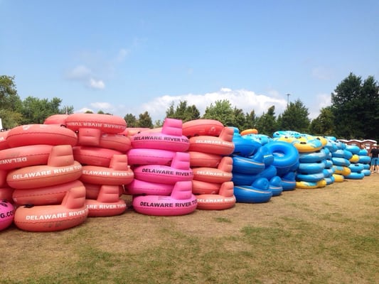Delaware River Tubing by null