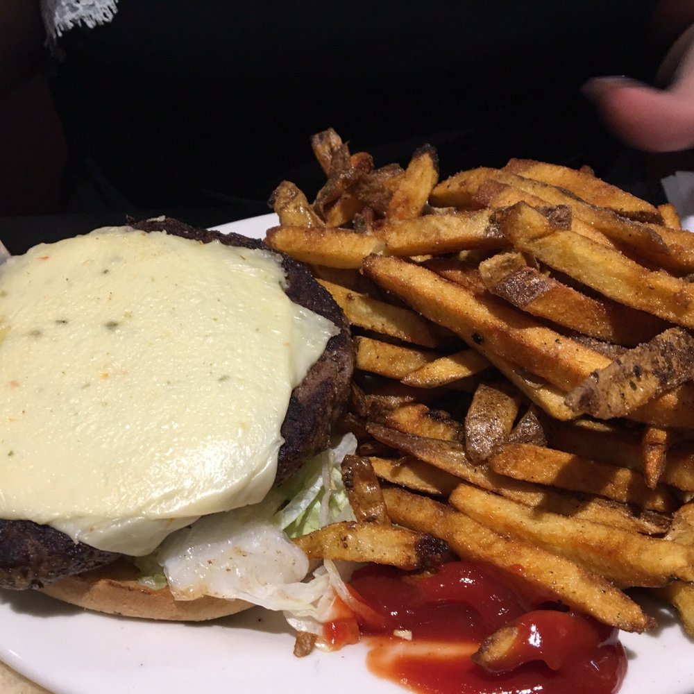 Brook Restaurant & Bar - Monday Special 1/2lb burger and fries $6.99 - American Near Me - Tulsa, Oklahoma Brook Restaurant & Bar - Monday Special 1/2lb burger and fries $6.99 - American Near Me - Tulsa, Oklahoma