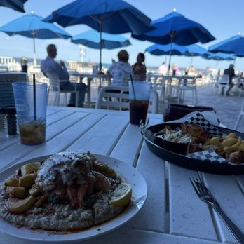 Racing's North Turn - Stuffed Grouper, fish and chips and amazing views. - Seafood Near Me - Ponce Inlet, Florida Racing's North Turn - Stuffed Grouper, fish and chips and amazing views. - Seafood Near Me - Ponce Inlet, Florida