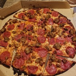 Domino's Pizza - Burnt Pizza