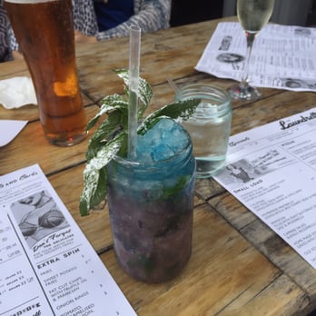 The Laundrette - Blueberry gin mojito. Yum! - Cocktail Bars Near Me - Manchester, XGM