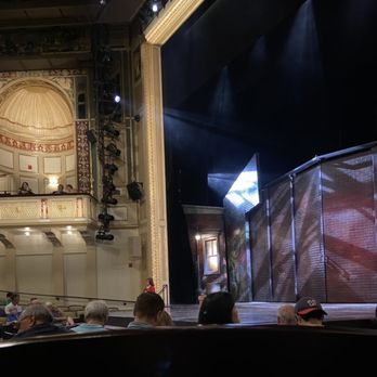 Hanna Theater - We sit up front on the side. This is row E. There is a small balcony and two upper boxes. - Performing Arts Near Me - Cleveland, Ohio