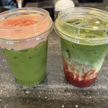 Academic Coffee - Double Guava Matcha & Strawberry Matcha - Coffee & Tea Near Me - Santa Clara, California Academic Coffee - Double Guava Matcha & Strawberry Matcha - Coffee & Tea Near Me - Santa Clara, California