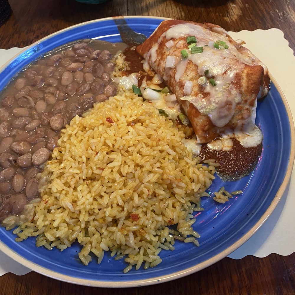 Cuckoo's Nest - I ordered the beef burrito with rice and beans - Mexican Near Me - Old Saybrook, Connecticut Cuckoo's Nest - I ordered the beef burrito with rice and beans - Mexican Near Me - Old Saybrook, Connecticut