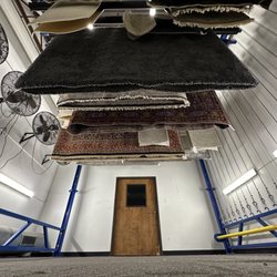 Oriental Rug Cleaning - Our temperature controlled drying room where we rapidly dry your rugs after immersion washing!