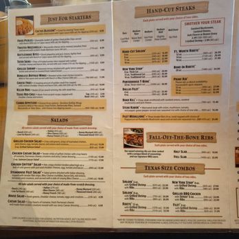 Texas Roadhouse - Menu 6/29/2025 - Steakhouses Near Me - Bloomingdale, Illinois Texas Roadhouse - Menu 6/29/2025 - Steakhouses Near Me - Bloomingdale, Illinois