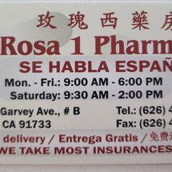 Rosa 1 Pharmacy - FREE DELIVERY