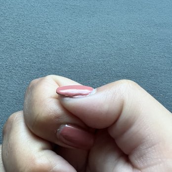 Belle Nails and Spa - Poor painting of nails - Nail Salons Near Me - Concord, California