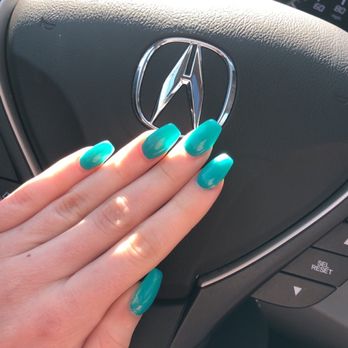 Rainbow Nails - Acrylics - Nail Salons Near Me - Vernon, Connecticut