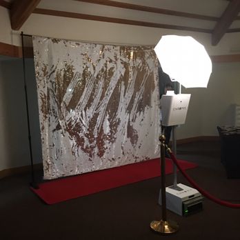 Chroma Photobooth - The gold mermaid background is offered as an add on and it received so many compliments! - Photo Booth Rentals Near Me - San Francisco, California Chroma Photobooth - The gold mermaid background is offered as an add on and it received so many compliments! - Photo Booth Rentals Near Me - San Francisco, California