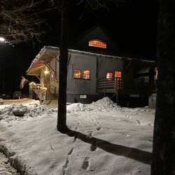 Outside