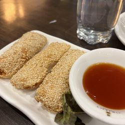 Orient London - Prawn wraps