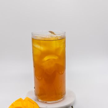 Bobaland - Mango Green Tea - Bubble Tea Near Me - West Covina, California