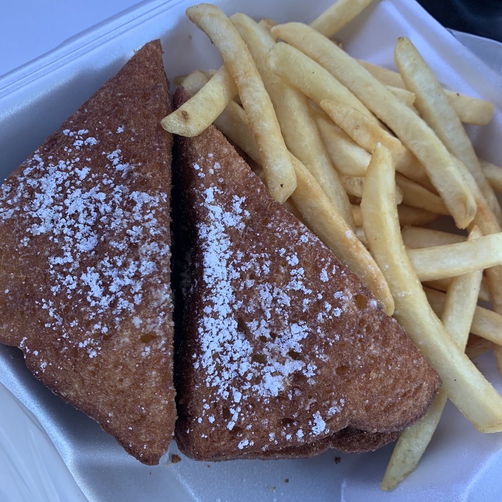 Wagon Wheel Restaurant - Monte Christo sandwich. Perfection. - American Near Me - Needles, California Wagon Wheel Restaurant - Monte Christo sandwich. Perfection. - American Near Me - Needles, California