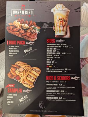 Menu photo 3 Urban Bird Hot Chicken Houston, TX Menu photo 3 Urban Bird Hot Chicken Houston, TX