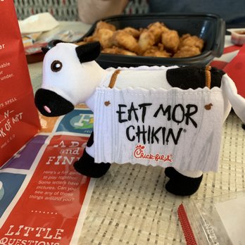 Chick-fil-A - The manager liked my email name that was linked to the chik fil a app so she gave me a cow! - Fast Food Near Me - Oldsmar, Florida Chick-fil-A - The manager liked my email name that was linked to the chik fil a app so she gave me a cow! - Fast Food Near Me - Oldsmar, Florida