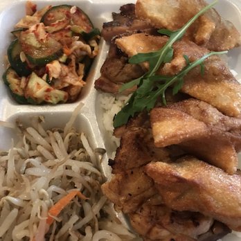 Kim Chee Restaurant - Mandoo and bbq chicken lunch special - Korean Near Me - Kailua, Hawaii Kim Chee Restaurant - Mandoo and bbq chicken lunch special - Korean Near Me - Kailua, Hawaii