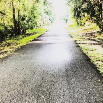 Withlacoochee State Trail - After a rain. - Hiking Near Me - Inverness, Florida