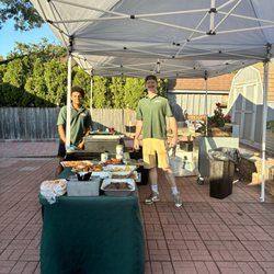 Big Belly BBQ - Our set up team of big belly and cooks