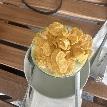 Façade Bakery - Cornflake Matcha - Bakeries Near Me - Coral Gables, Florida