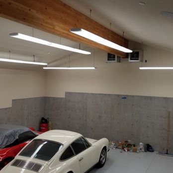 Adams Electric Design - Garages are a great area to use lighting to show off your prized possessions or to light up work spaces. - Electricians Near Me - Pacific Grove, California Adams Electric Design - Garages are a great area to use lighting to show off your prized possessions or to light up work spaces. - Electricians Near Me - Pacific Grove, California