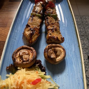 Avenida Restaurant - Chicken skewers- sooo good, im impressed - Filipino Near Me - San Mateo, California
