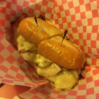 Del Mar Racetrack - Cubans sandwich from Ballast Point on the 2nd floor. - Race Tracks Near Me - Del Mar, California Del Mar Racetrack - Cubans sandwich from Ballast Point on the 2nd floor. - Race Tracks Near Me - Del Mar, California