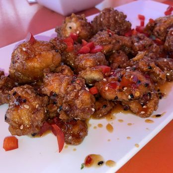 Circles Waterfront at Lands End Marina - Sesame Chicken Bombs - Seafood Near Me - Apollo Beach, Florida