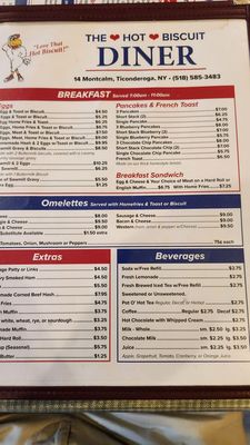 Menu photo 4 Hot Biscuit Diner Ticonderoga, NY Menu photo 4 Hot Biscuit Diner Ticonderoga, NY