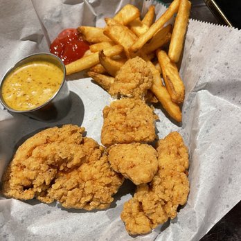 Shenanigans - 3 Chicken tenders and 6 fries - Irish Near Me - Dahlonega, Georgia Shenanigans - 3 Chicken tenders and 6 fries - Irish Near Me - Dahlonega, Georgia