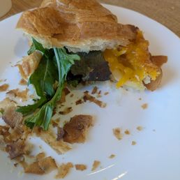 Breakfast croissant