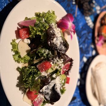 Mama's Fish House - Watermelon salad - Seafood Near Me - Paia, Hawaii Mama's Fish House - Watermelon salad - Seafood Near Me - Paia, Hawaii