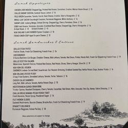 Revolution Woodfire Grille - Menu