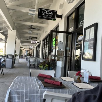 Black Forest Restaurant - At our table facing east at 5:30pm - German Near Me - Naples, Florida