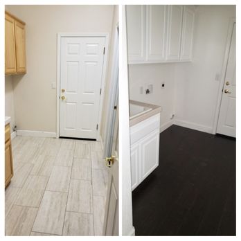 Floor Store - took out old laminate and put in new to match kitchen floor - Flooring Near Me - Rancho Cordova, California