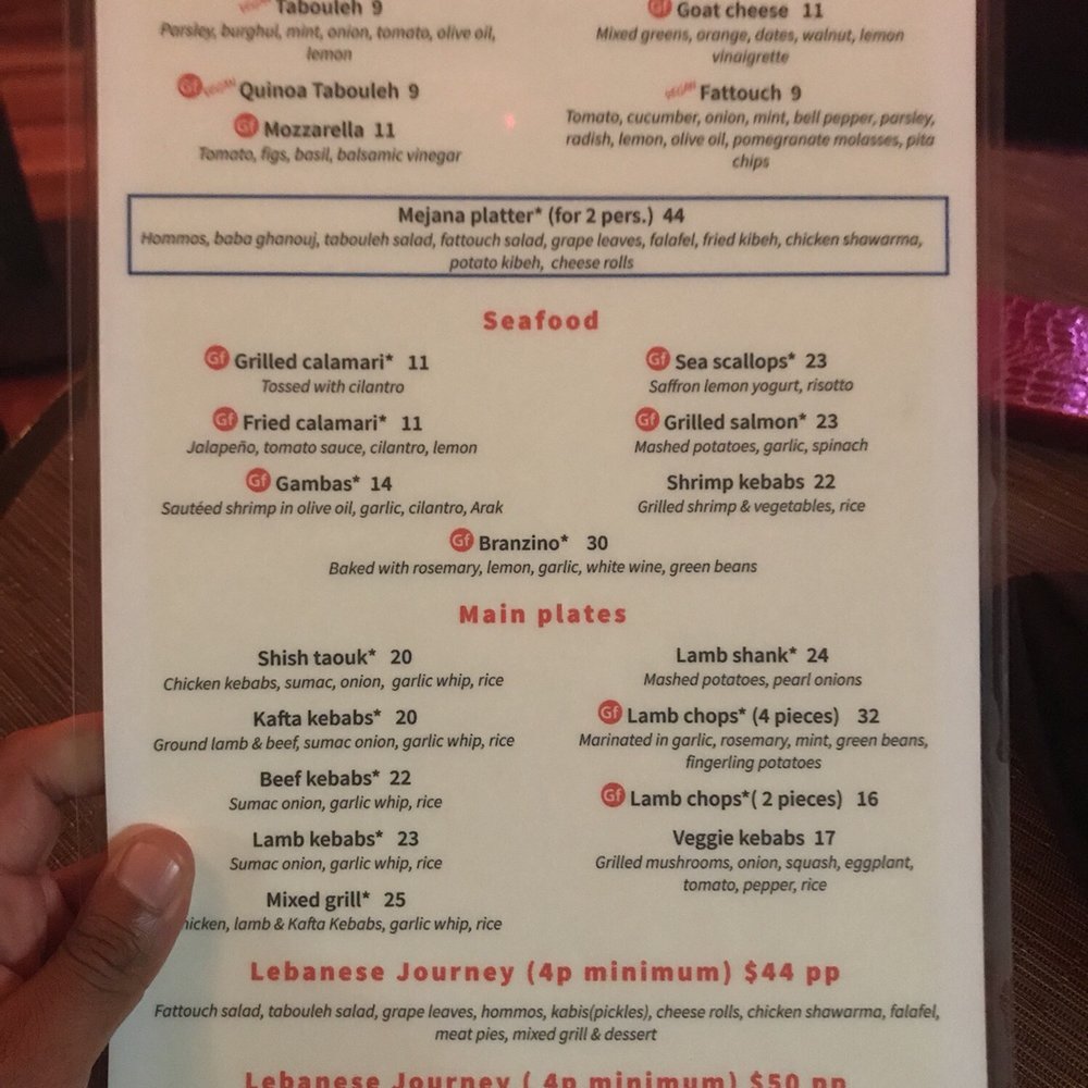Mejana - Menus #1 - Mediterranean Near Me - Arlington, Virginia Mejana - Menus #1 - Mediterranean Near Me - Arlington, Virginia
