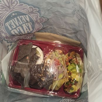 Velvet Taco - Food I had ordered....disappointed with the taste - Tacos Near Me - Dallas, Texas Velvet Taco - Food I had ordered....disappointed with the taste - Tacos Near Me - Dallas, Texas