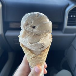 Palm Beach Ice Cream - Cinnamon ice cream cone