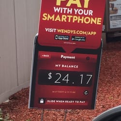 Wendy's - Pay with your smart phone