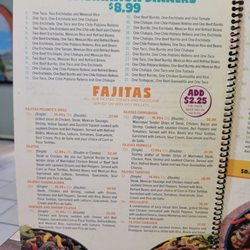 Picante’s Mexican Grill - Menu p3