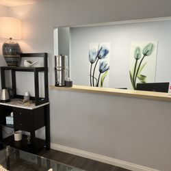 Michelle C Hoinsky, DC - Bright and cozy front desk/lobby area