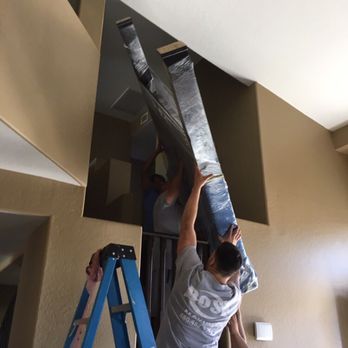 Dose Moving and Storage - Getting a big, king-sized headboard down narrow stairs, which make a 180-degree turn. - Movers Near Me - Phoenix, Arizona